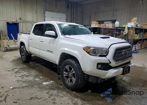 2018 Toyota Tacoma Double Cab из США, поврежденный, VIN 3TMCZ5AN5JM160643